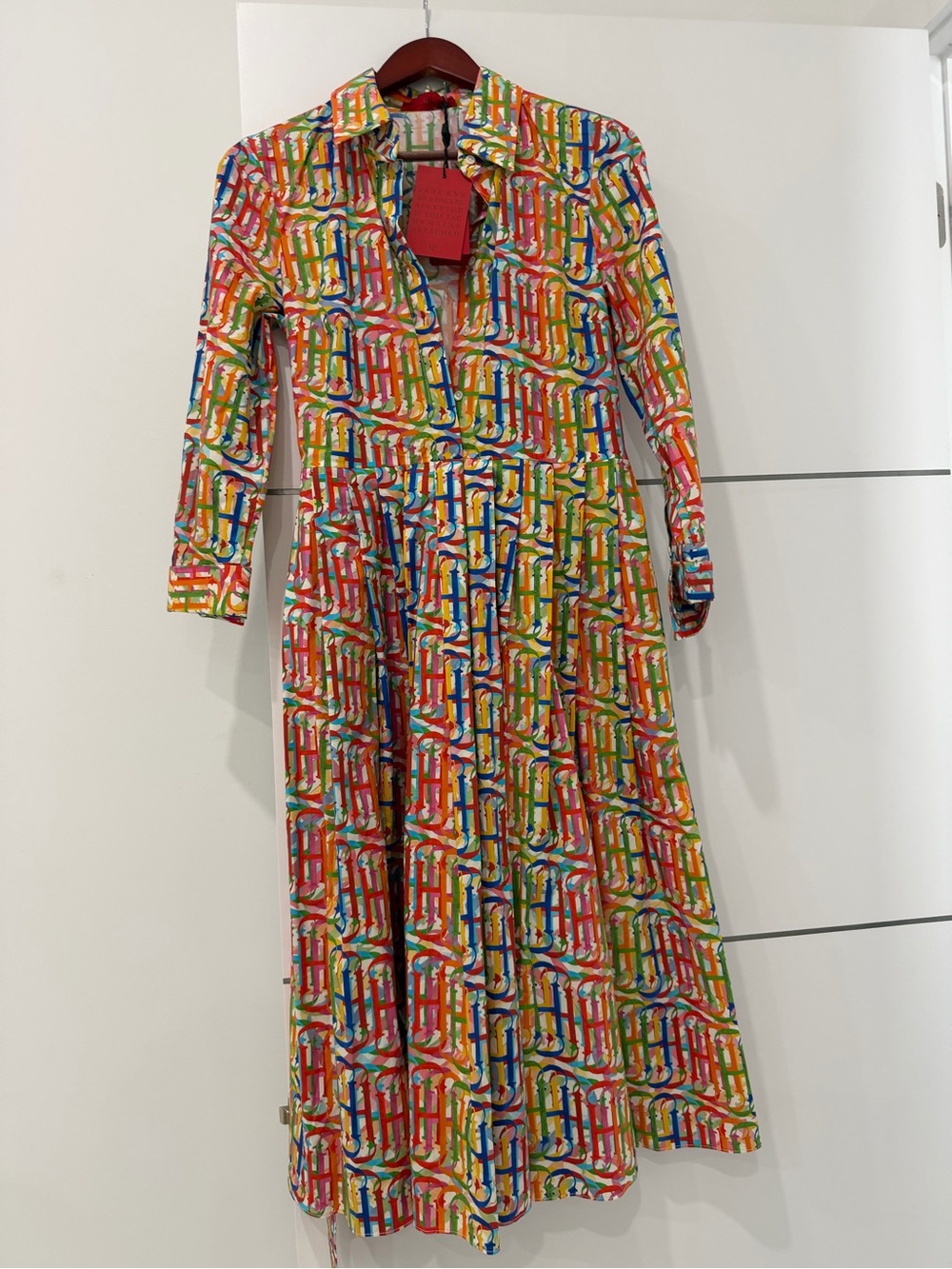 Carolina Herrera printed cotton-blend shirt dress